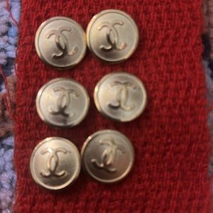 Chanel buttons vintage